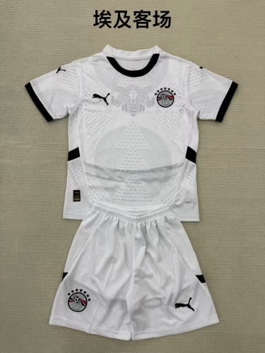 2024/25 Egypt Away White Soccer Uniform-208