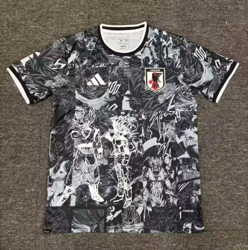 2025/26 Japan Black & Gray Thailand Soccer Jersey AAA-23