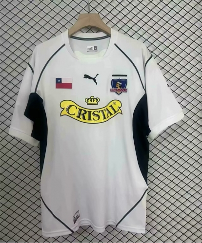 2003 Retro Version Colo-Colo Home White Thailand Soccer Jersey AAA-95/1040