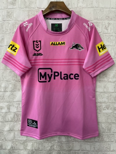 2025 Season Jagua Away Pink Thailand Rugby Shirts-805