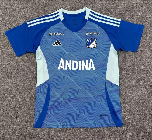 2025/26 Millonarios FC Home Blue Thailand Soccer Jersey AAA-1040/417/23