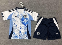 Kids 2024/25 Wukong Version Japan Blue & White Kids/Youth Soccer Uniform-522