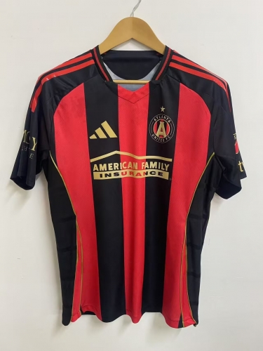 2025/26 Atlanta United FC Home Red & Black Thailand Soccer Jersey AAA-912/1040/522