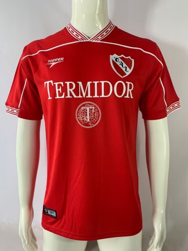 98/00 Retro Version Club Atlético Independiente Home Red Thailand Soccer Jersey AAA-503