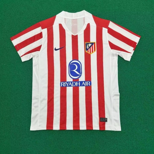 2025/26 Atletico Madrid Home Red & White Thailand Soccer Jersey AAA-320/416/705