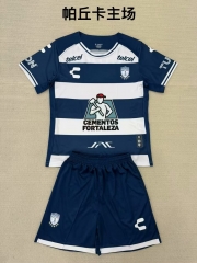 2024/25 CF Pachuca Home Blue & White Kids/Youth Soccer Uniform-208