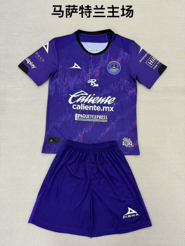 2024/25 Mazatlan FC Home Purple Soccer Uniform-208