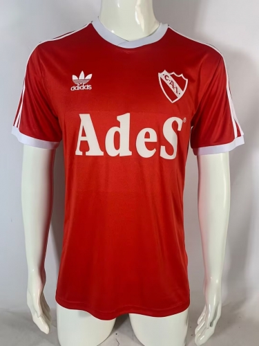 94/95 Retro Version Club Atlético Independiente Home Red Thailand Soccer Jersey AAA-503