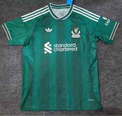 2025/26 Liverpool 2nd Away Green Thailand Soccer Jersey AAA-312