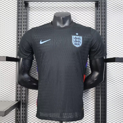 Player Version 2025/26 England Away Black Thailand Soccer Jersey AAA-888/XY/308