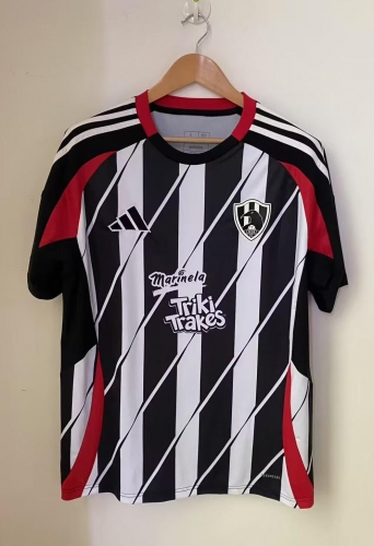 2025/26 Adelaide Home Black & White Thailand Soccer Jersey AAA-912