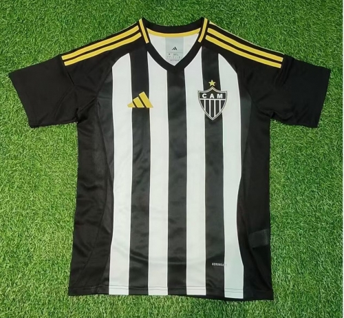 2025/26 Atlético Mineiro Home Black & White Thailand Soccer Jersey AAA-416/705/908