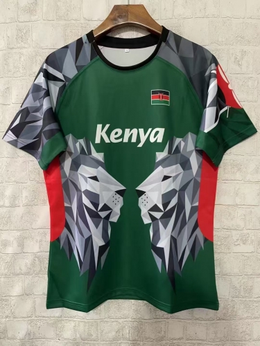 Kenya Green Rugby Shirts-805