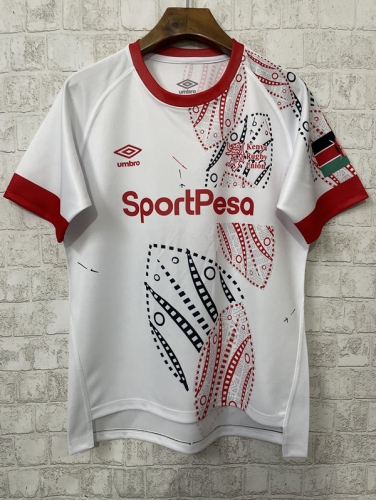 Kenya Sport White Rugby Shirts-805