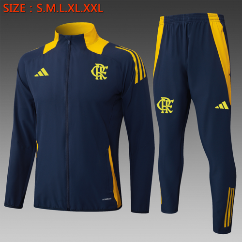 2024/25 Flamengo Royal Blue Thailand Jacket Uniform-815