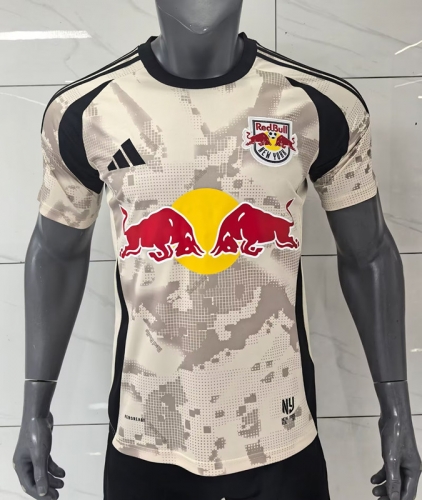 2025/26 New York Red Bulls Home White Thailand Soccer jersey AAA-416