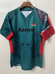 Kenya Dark Green Rugby Shirts-805