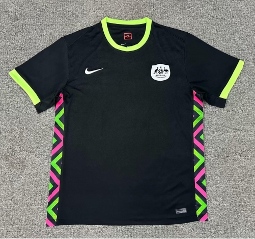 2025/26 Australia Away Black Thailand Soccer Jersey AAA-1040/416/320