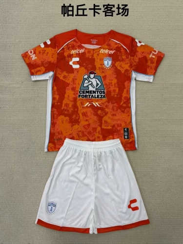 2024/25 CF Pachuca Away Red Kids/Youth Soccer Uniform-208