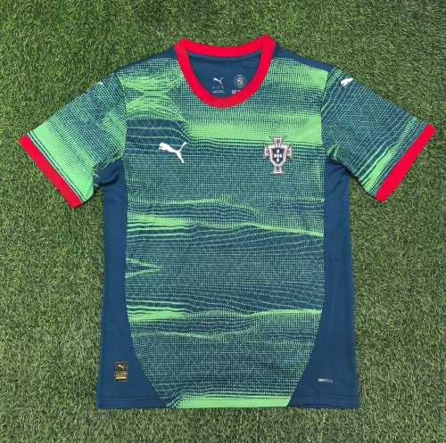 2025/26 Portugal Green Training Thailand Soccer Jersey AAA-416