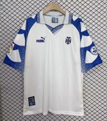 97-98 Retro Version CD Tenerife Home Blue & White Thailand Soccer Jersey-301/95/811