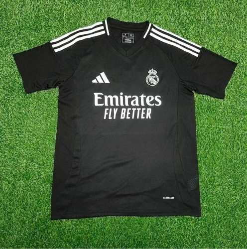 2025/26 Real Madrid Black Thailand Soccer Jersey AAA-416