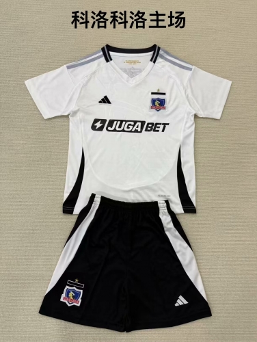 2025/26 Colo-Colo Home White Soccer Jersey AAA-208