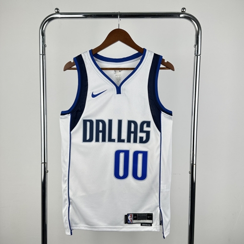 NBA Dallas Mavericks White #00 Jersey-311