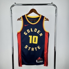 2025 Season City Version NBA Golden State Warriors Blue #10 Jersey-311