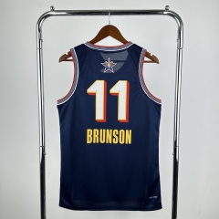 All Star 2025 Season NBA Blue #11 (BRUNSON) Jersey-311