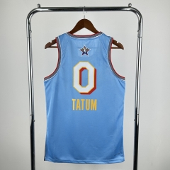 All Star 2025 Season NBA Light Blue #0 (TATUM) Jersey-311