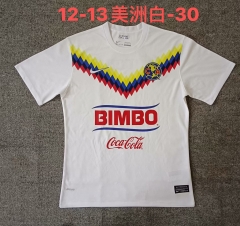 12/13 Retro Version Club América White Thailand Soccer Jersey AAA-709