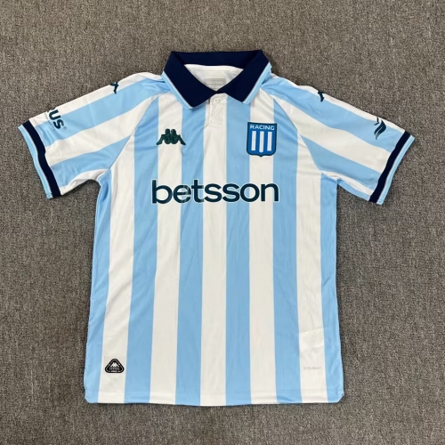 2025/26 Racing Club de Avellaneda Home Blue & White Thailand Soccer Jersey AAA-1040/417