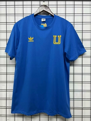 2025/26 Retro Tigre UANL Blue Soccer Cotton T-Shirts-23