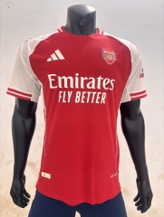 Player Version 2025/26 Arsenal Home Red Thailand Soccer Jersey AAA-MY