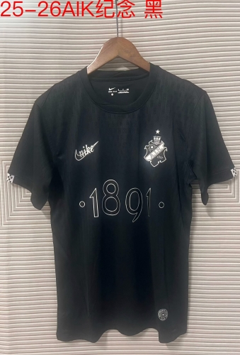 2025/26 Commemorative Version AIK Black Thailand Soccer jersey AAA-709