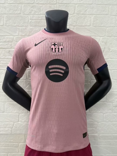 Player Version 2025/26 Barcelona Pink Thailand Soccer Jerseys AAA-16