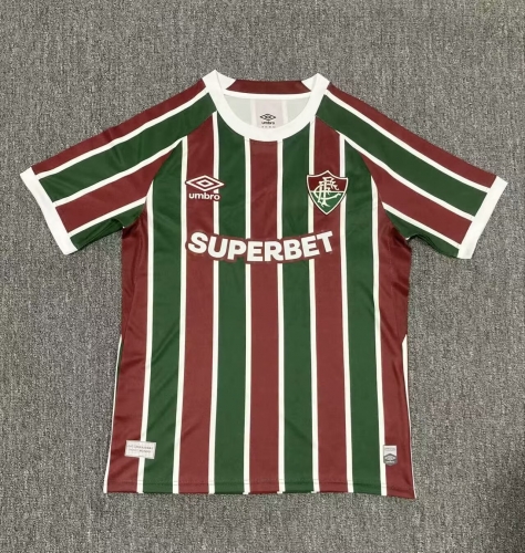 2025/26 Fluminense FC HOme Red & Green Thailand Soccer Jersey AAA-95/23