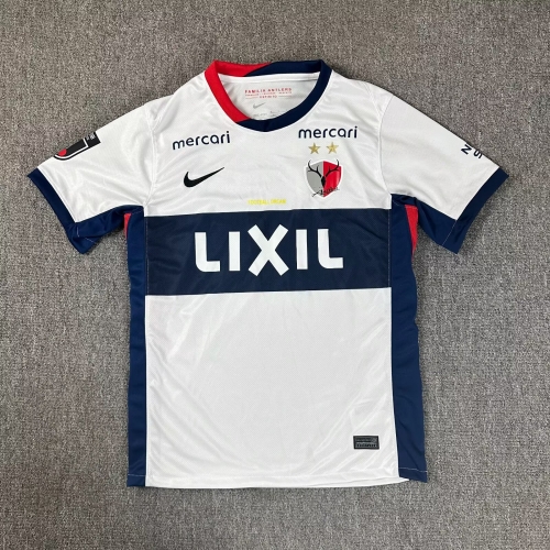 2025/26 Kashima Antlers Away White Thailand Soccer Jersey AAA-417