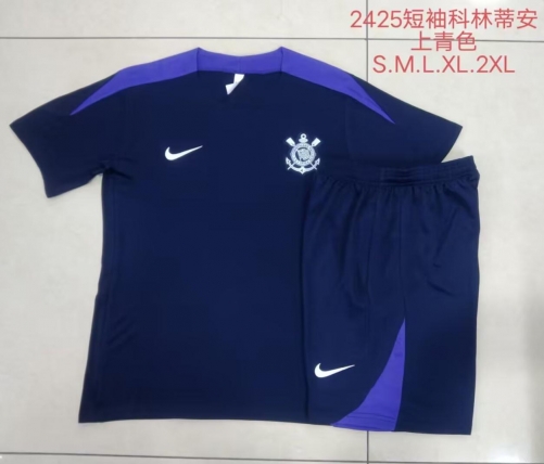 2024/25 Corinthians Royal Blue Tracksuit Soccer Uniform-815