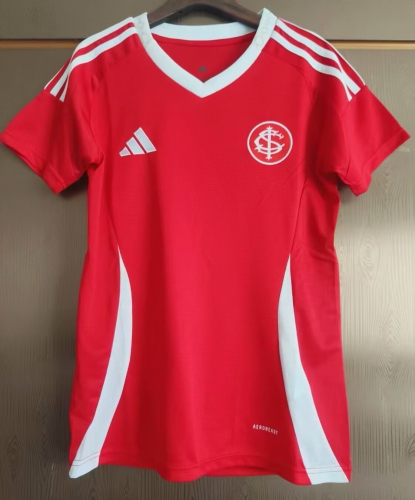 2025/26 Brazil SC Internacional Home Red Female Soccer Jersey AAA-JJ