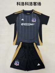 2025/26 Colo-Colo Away Black & Gray Soccer Jersey AAA-208