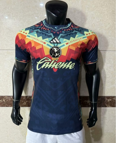 Player Special Version 2025/26 Club América  Blue Thailand Soccer Jersey AAA-308