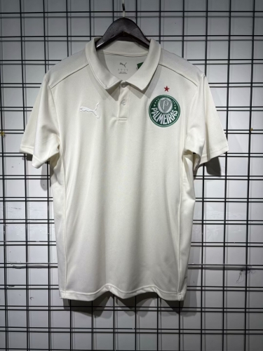 2025/26 SE Palmeiras White Thailand Soccer Polo-95