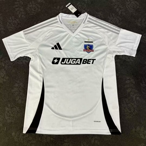 2025/26 Colo-Colo Home White Thailand Soccer Jersey AAA-23