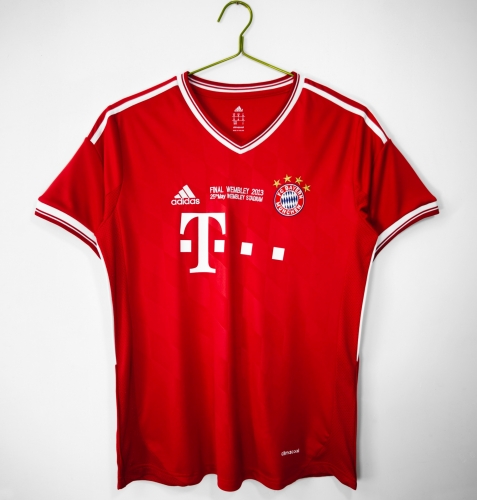 13/14 Retro Champions League Version Bayern München Home Red Thailand Soccer Jersey AAA-1041/710