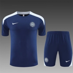 2025-26 Inter Milan Royal Blue Thailand Soccer Tracksuit Uniform-801