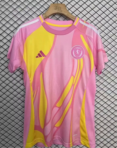 2025/26 Portugal Away Pink Female Thailand Soccer Jersey-95