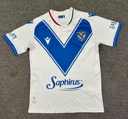 2024/25 Club Atlético Vélez Sarsfield White Thailand Soccer Jersey AAA-1040