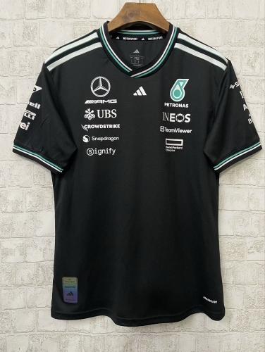 2025 Benz Black Formula One Racing Shirts-805